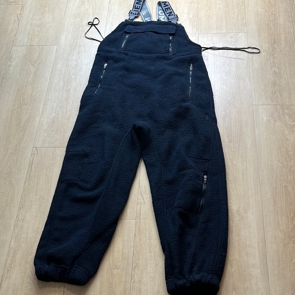 FREE PEOPLE movement Hit The Slopes Salopette, BLACK SIZE LARGE - Picture 5 of 9